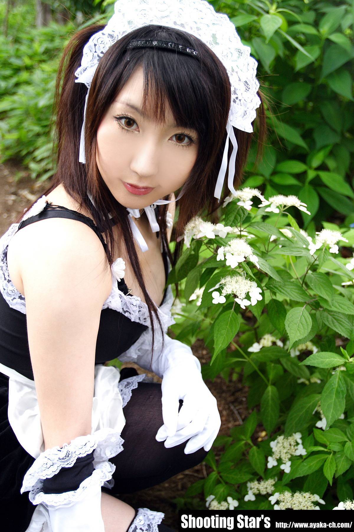 [Cosplay]  Sexy Maid with big boobs